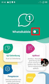 Cara Membuat Bubble Chat Whatsapp Menggunakan WhatsBubble