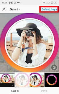 Cara Membuat Lingkaran di Foto Profil Instagram