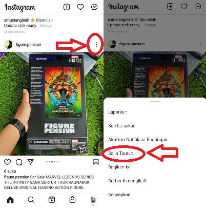 Cara Copy Paste Caption Orang di Instagram