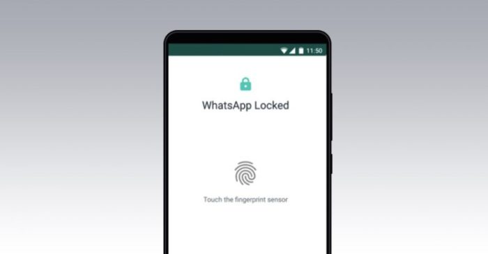 Cara mengunci whatsapp dengan sidik jari di android