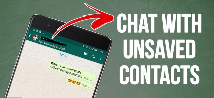 Cara mengirim pesan whatsapp tanpa perlu menyimpan nomor